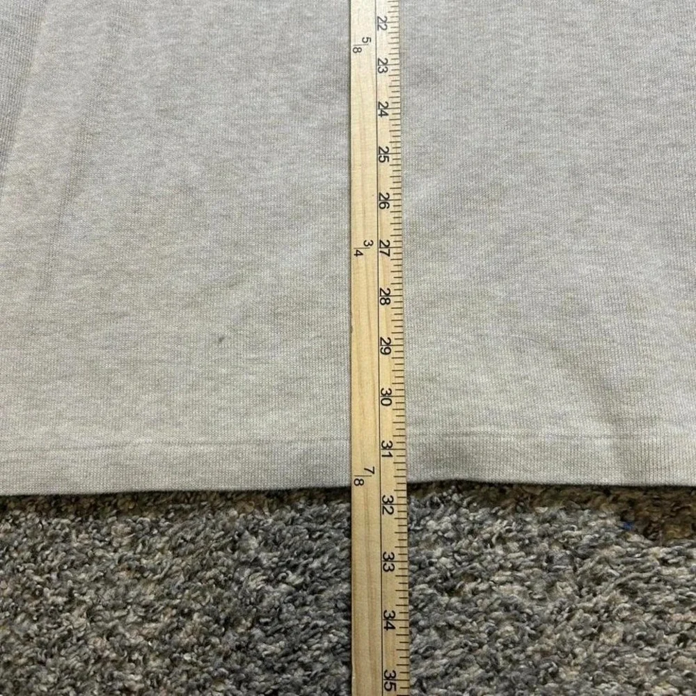 Polo‎ Ralph Lauren Sweater Mens 3XB Gray Pima Cotton Quarter Zip Pullover